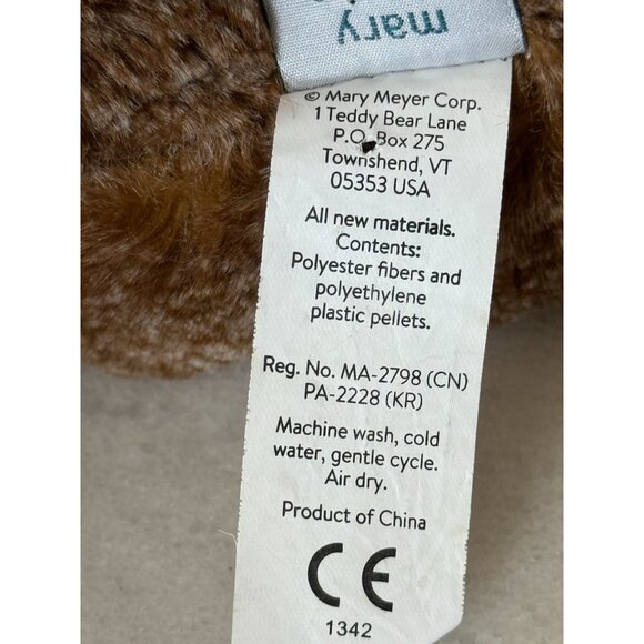 Mary Meyer Marshmallow Plush Stuffed Animal toy Bradley the Bulldog 14 inches - Picture 8 of 10